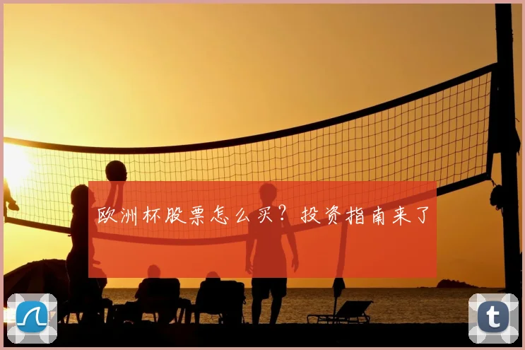 欧洲杯股票怎么买?投资指南来了